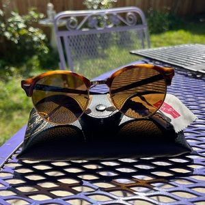 Ray-Ban “Clubmaster” sunglasses